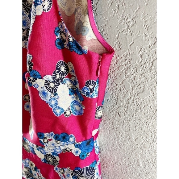 Diane Von Furstenberg Topanga Floral Satin Dress - Picture 9 of 16